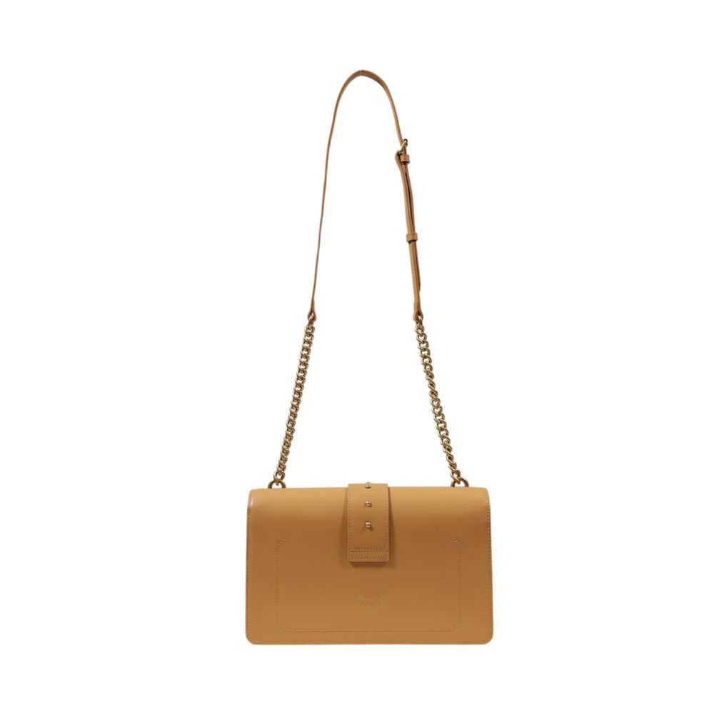 PINKO Beige Leather Handbag